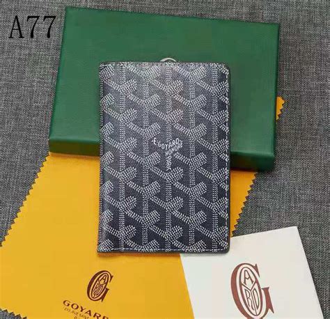 replica goyard passport holder|goyard card holders.